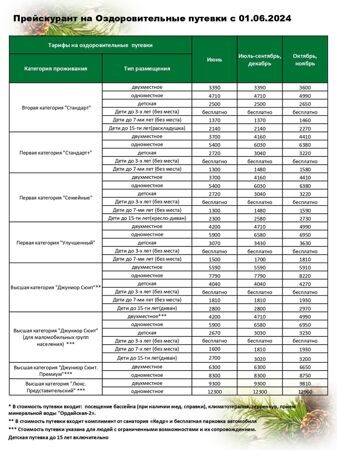 2024 прейскурант на лечебные, оздоровительные путевки 2024_page-0001